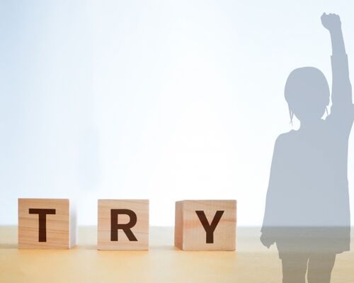 try